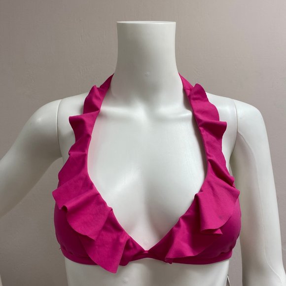 Ralph Lauren Fuscia Bikini Top - Picture 2 of 11